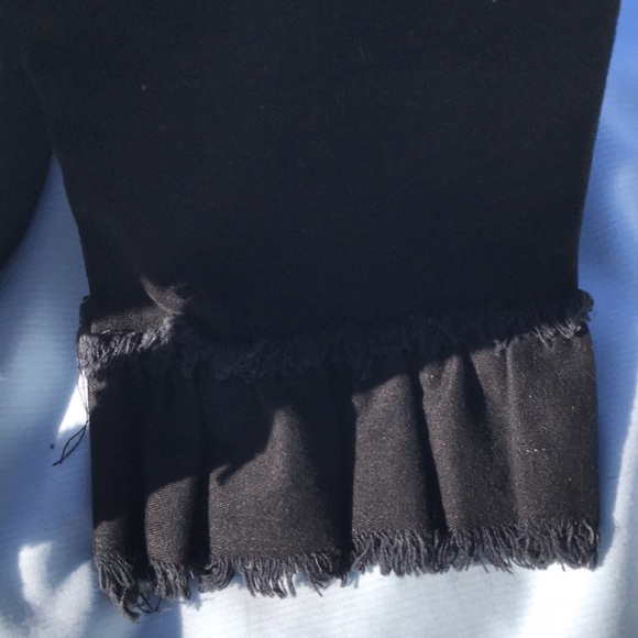 Luii black blazer with gold round buttons long sleeve women Upscale Boutique - Picture 5 of 8